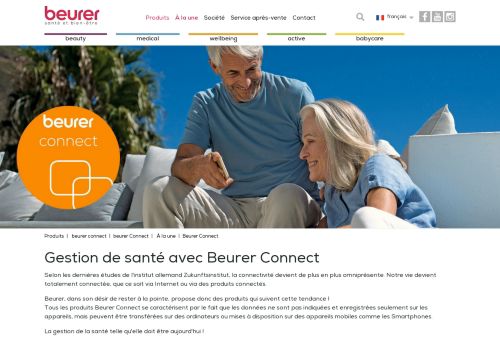 
                            3. Gestion de santé avec Beurer Connect | beurer