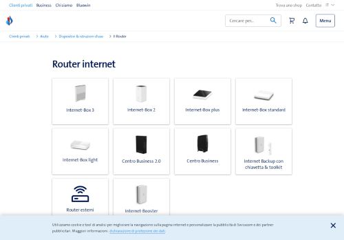 
                            3. Gestione della WLAN - Swisscom