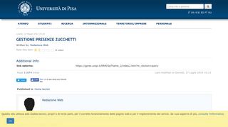 
                            3. Gestione Presenze Zucchetti - Unipi