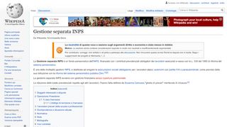 
                            10. Gestione separata INPS - Wikipedia