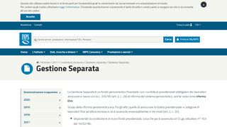 
                            1. Gestione separata - Inps