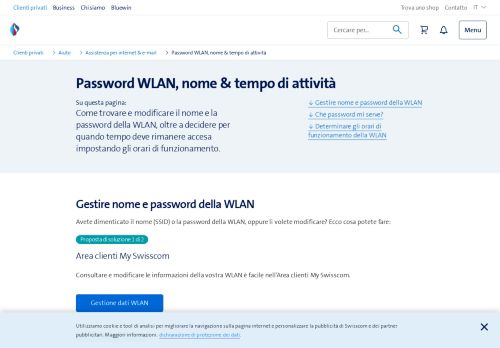 
                            2. Gestire la WLAN - Aiuto | Swisscom