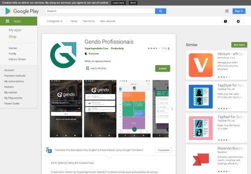 
                            2. Gestor SuperAgendador – Apps no Google Play