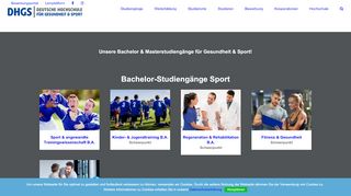 
                            5. Gesundheit & Sport studieren (alle Studiengänge) – DHGS