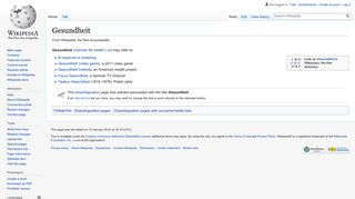 
                            9. Gesundheit - Wikipedia