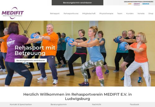 
                            6. Gesundheitssport & Rehasport in Ludwigsburg: Medifit Rehasport ...