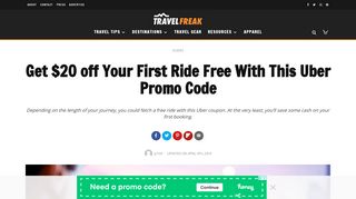 
                            9. Get $10 in Free Rides With This Uber Promo Code (Feb 2019 ...