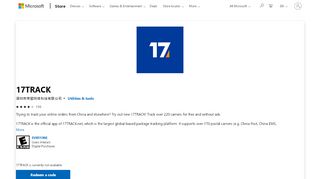 
                            10. Get 17TRACK - Microsoft Store
