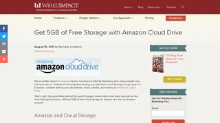 
                            6. Get 5GB of Free Storage with Amazon Cloud Drive - Wired Impact