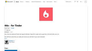 
                            13. Get 6tin - for Tinder - Microsoft Store