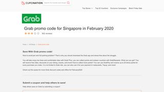 
                            3. Get $8 OFF + Free Ride | Grab promo code Singapore | February 2019