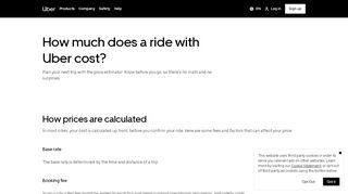 
                            8. Get a Fare Estimate in Your City | Uber