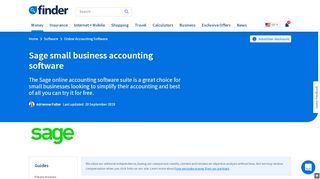 
                            12. Get a free trial of business accounting software Sage Business Cloud ...