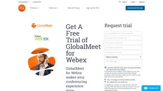 
                            10. Get a Free Trial of GlobalMeet for WebEx | PGi