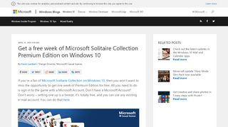 
                            12. Get a free week of Microsoft Solitaire Collection Premium Edition on ...