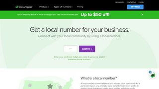 
                            13. Get a Local Number for Your Business | Grasshopper Free Trial