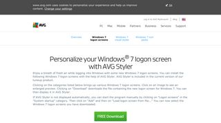 
                            13. Get a personalized logon screen for Windows 7 | AVG Styler