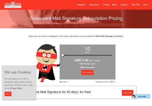 
                            4. Get a Quick Quote | Crossware Mail Signature Office 365 Pricing