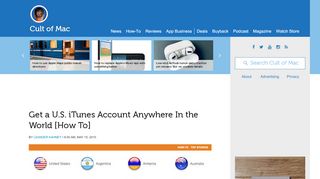 
                            11. Get a U.S. iTunes Account Anywhere In the World [How To] - Cult of Mac