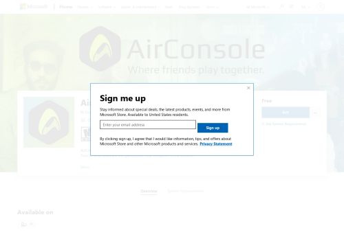 
                            11. Get AirConsole - Microsoft Store