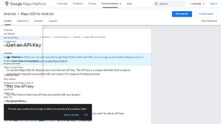 
                            1. Get API Key | Maps SDK for Android | Google Developers