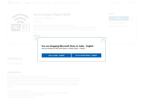
                            1. Get Auto Login Open WiFi - Microsoft Store en-IN