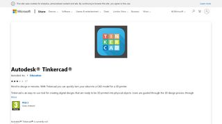 
                            3. Get Autodesk® Tinkercad® - Microsoft Store en-GB