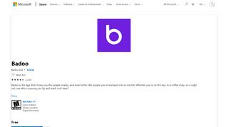 
                            11. Get Badoo - Microsoft Store