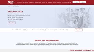 
                            11. Get Business Loans Online| Capital First