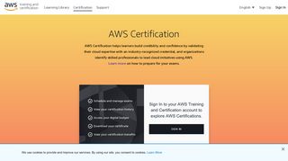 
                            2. Get Certified | AWS Training & Certification