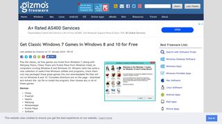 
                            7. Get Classic Windows 7 Games in Windows 8 and 10 for Free | Gizmo's ...