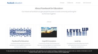 
                            6. Get Connected - Facebook for Education