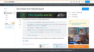 
                            1. Get cookies from httpwebrequest - Stack Overflow