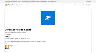 
                            13. Get Coral Sports and Casino - Microsoft Store en-GB