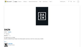 
                            11. Get DAZN - Microsoft Store