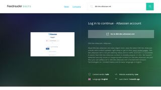 
                            5. Get Dbt-dev.atlassian.net news - Log in to continue - Atlassian account