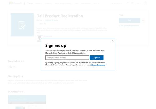 
                            10. Get Dell Product Registration - Microsoft Store