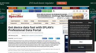 
                            11. Get device data fast with EPLAN's Professional Data Portal