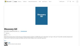 
                            5. Get Discovery GO - Microsoft Store