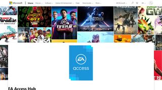 
                            6. Get EA Access Hub - Microsoft Store