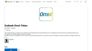 
                            9. Get Ecobank Omni Token - Microsoft Store