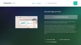 
                            7. Get Epro.manulife.com.my news - EPRO - Producer Service System ...