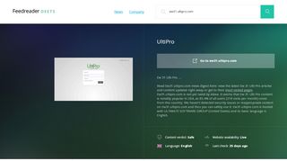 
                            11. Get Ew31.ultipro.com news - UltiPro - Deets Feedreader