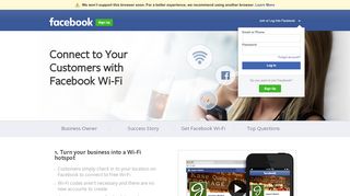 
                            10. Get Facebook Wi-Fi for Your Business | Facebook