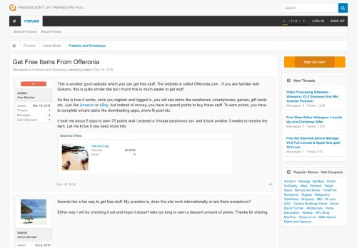 
                            10. Get Free Items From Offeronia | DontPayFull