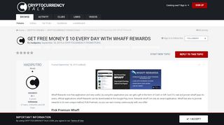 
                            5. Get Free Money $ 10 Every Day with Whaff Rewards - PROMOTIONS ...