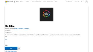 
                            4. Get Glo Bible - Microsoft Store