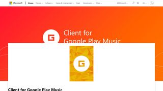 
                            10. Get gPlayer for Google Play Music - Microsoft Store