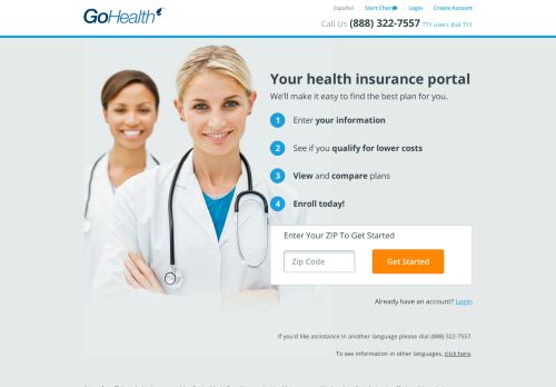 
                            10. Get Health Insurance Quotes | Find Marketplace ... - GoHealth Insurance
