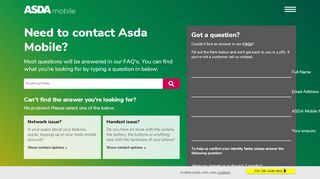 
                            4. Get in touch with Asda Mobile | Open 7 days per week